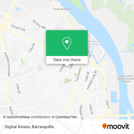 Digital Avisos map