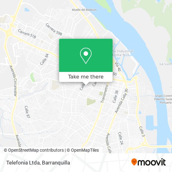 Telefonia Ltda map