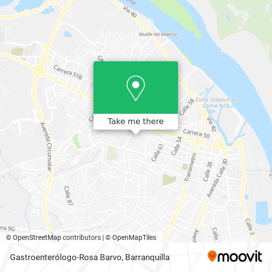 Gastroenterólogo-Rosa Barvo map