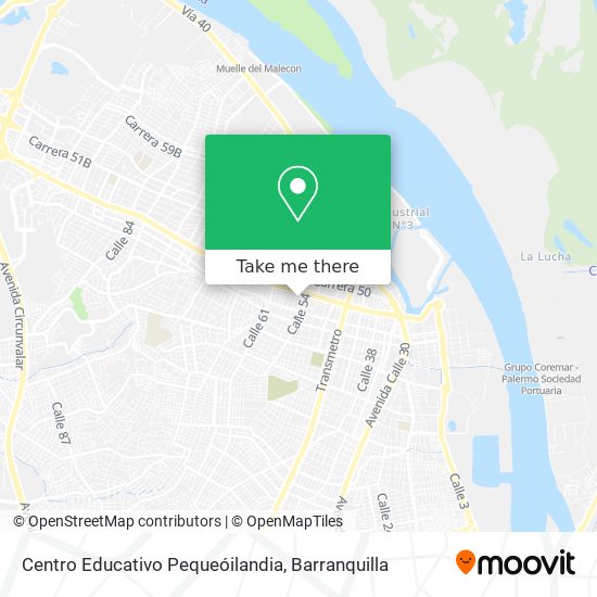 Centro Educativo Pequeóilandia map