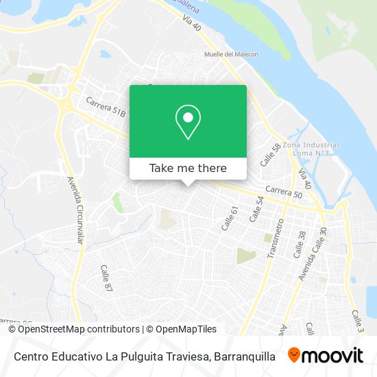 Mapa de Centro Educativo La Pulguita Traviesa