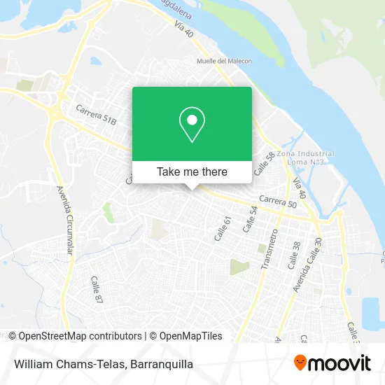 William Chams-Telas map