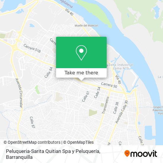 Peluqueria-Sarita Quitian Spa y Peluquería map