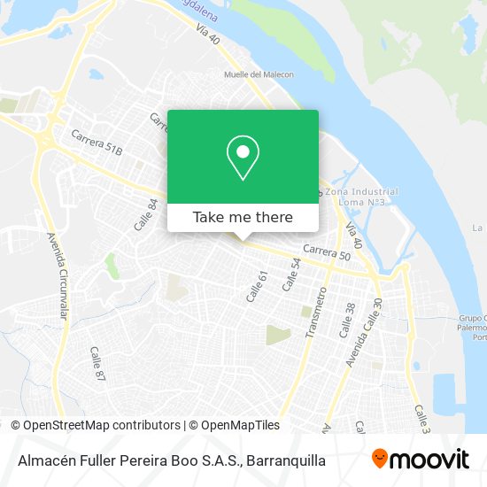 Almacén Fuller Pereira Boo S.A.S. map