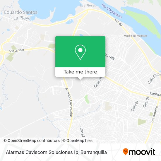 Alarmas Caviscom Soluciones Ip map