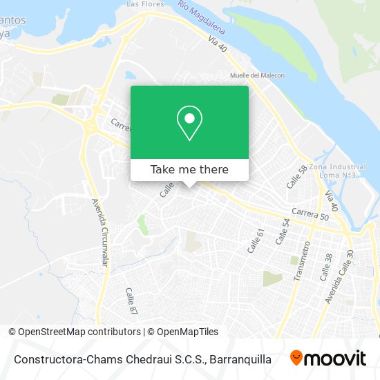 Constructora-Chams Chedraui S.C.S. map