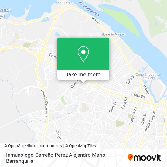 Inmunologo-Carreño Perez Alejandro Mario map