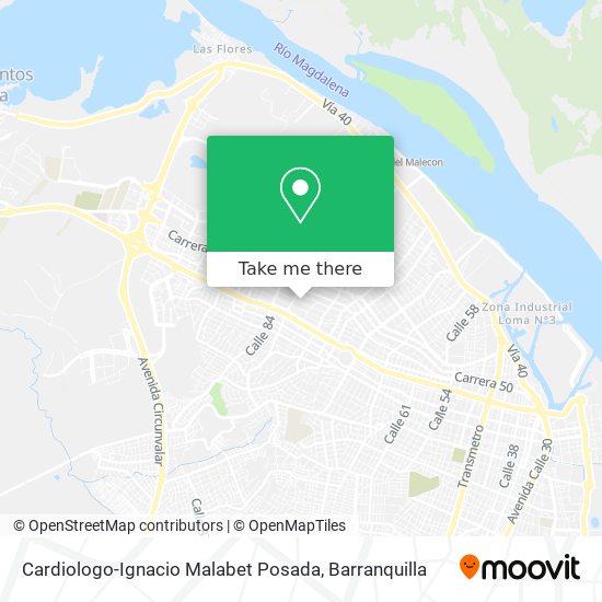 Cardiologo-Ignacio Malabet Posada map