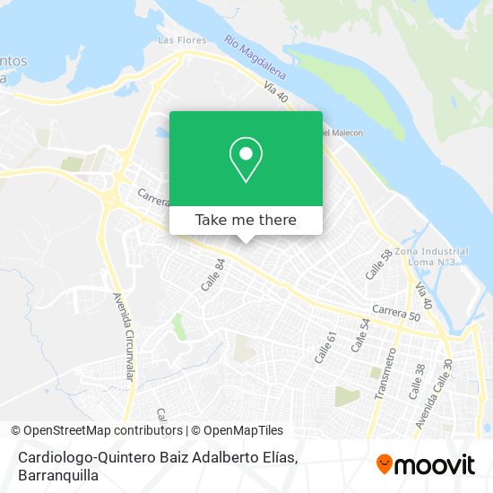 Cardiologo-Quintero Baiz Adalberto Elías map