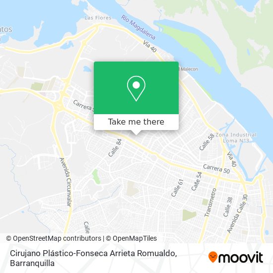 Mapa de Cirujano Plástico-Fonseca Arrieta Romualdo