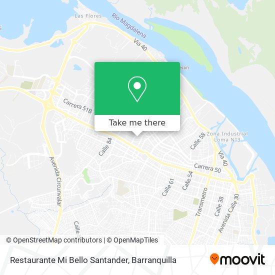 Restaurante Mi Bello Santander map