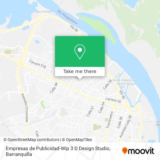 Mapa de Empresas de Publicidad-Wip 3 D Design Studio