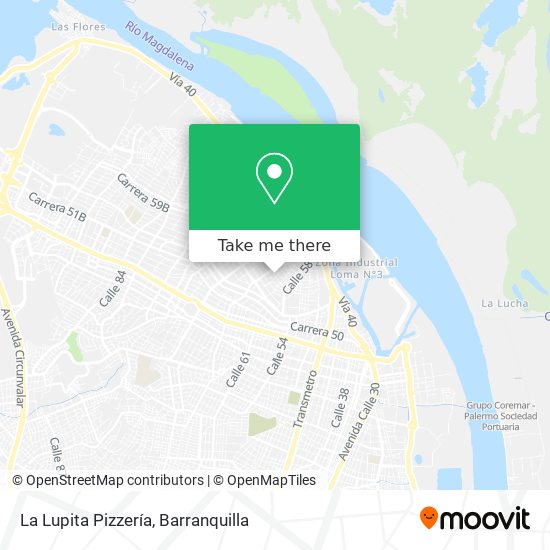 La Lupita Pizzería map