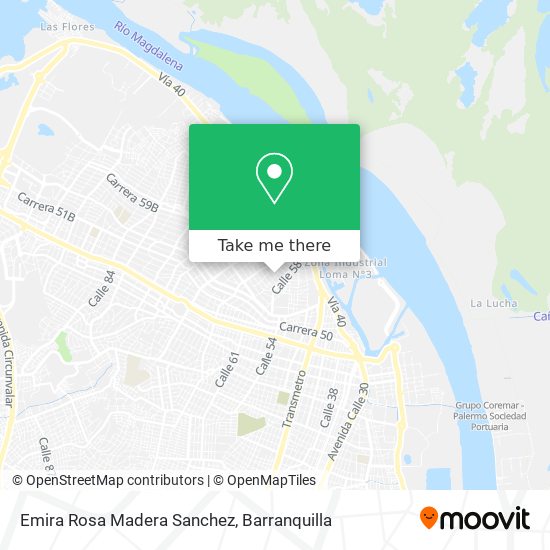 Emira Rosa Madera Sanchez map