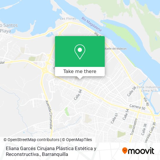 Eliana Garcés Cirujana Plástica Estética y Reconstructiva. map