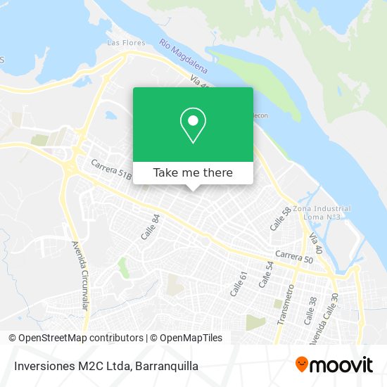 Mapa de Inversiones M2C Ltda