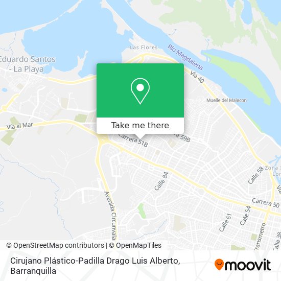 Cirujano Plástico-Padilla Drago Luis Alberto map