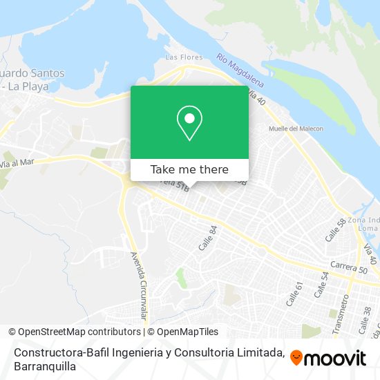 Constructora-Bafil Ingenieria y Consultoria Limitada map