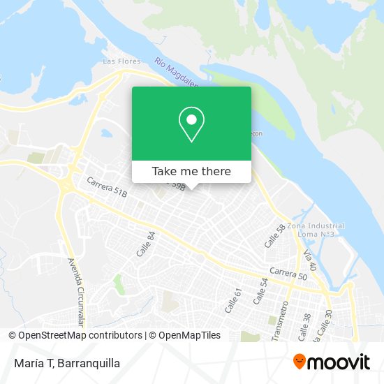 María T map