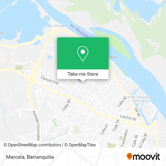 Marcela map
