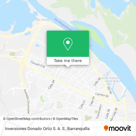 Inversiones Donado Ortiz S. A. S. map