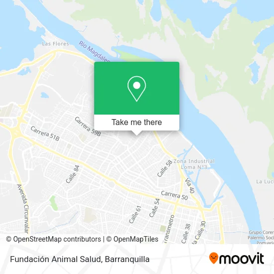 Fundación Animal Salud map