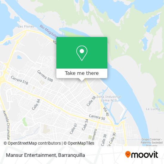 Mansur Entertainment map