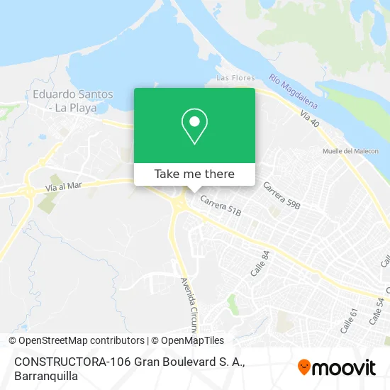 CONSTRUCTORA-106 Gran Boulevard S. A. map