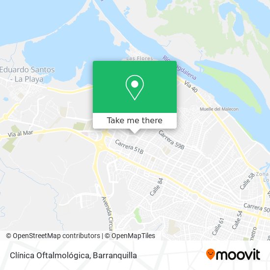Clínica Oftalmológica map