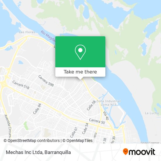 Mechas Inc Ltda map