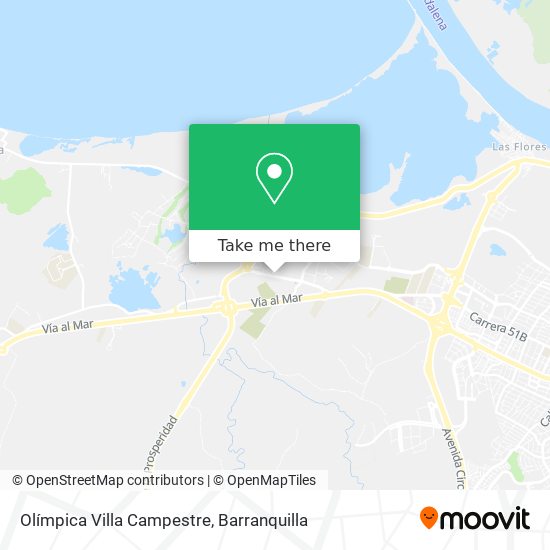 Olímpica Villa Campestre map