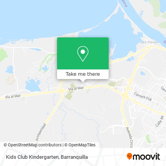 Kids Club Kindergarten map