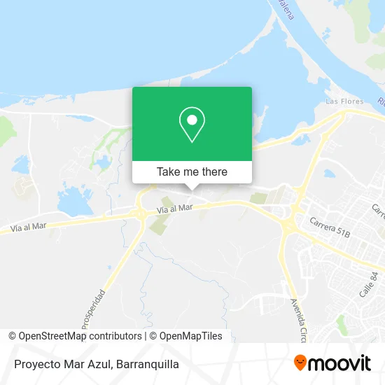Proyecto Mar Azul map