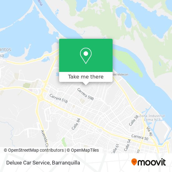 Deluxe Car Service map