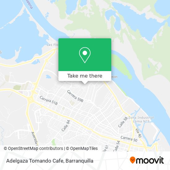 Adelgaza Tomando Cafe map