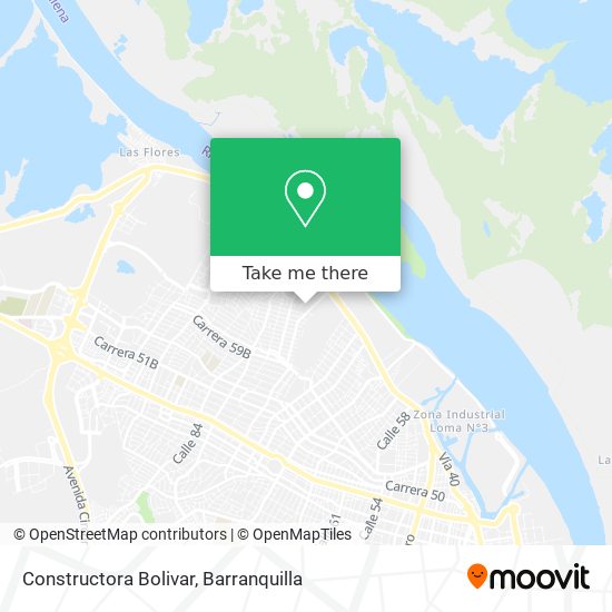 Mapa de Constructora Bolivar