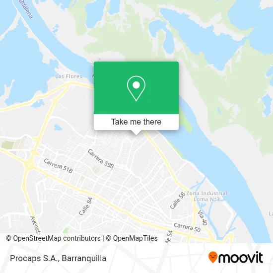 Procaps S.A. map
