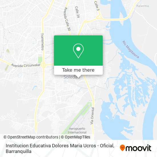 Institucion Educativa Dolores Maria Ucros - Oficial map