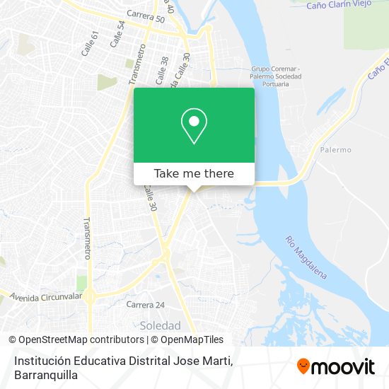 Institución Educativa Distrital Jose Marti map