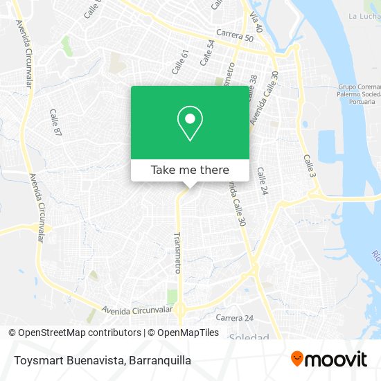 Toysmart Buenavista map