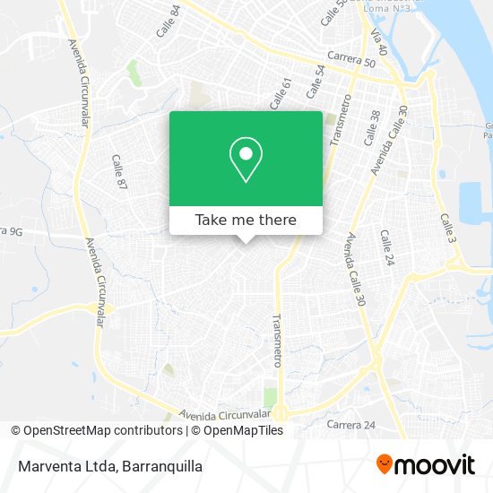 Marventa Ltda map