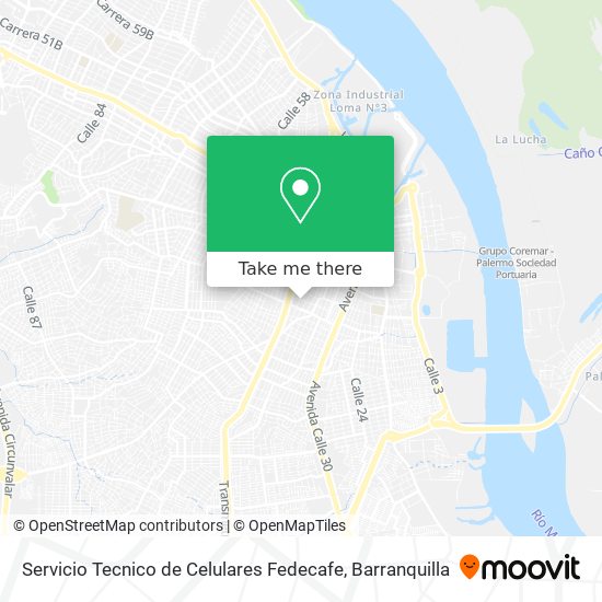 Servicio Tecnico de Celulares Fedecafe map