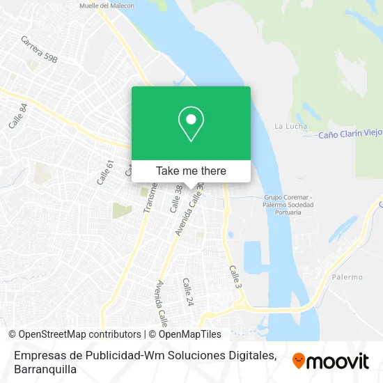 Empresas de Publicidad-Wm Soluciones Digitales map