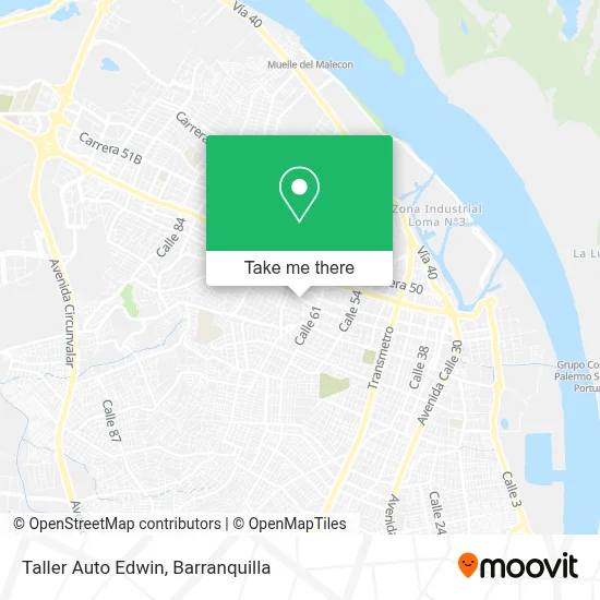 Taller Auto Edwin map