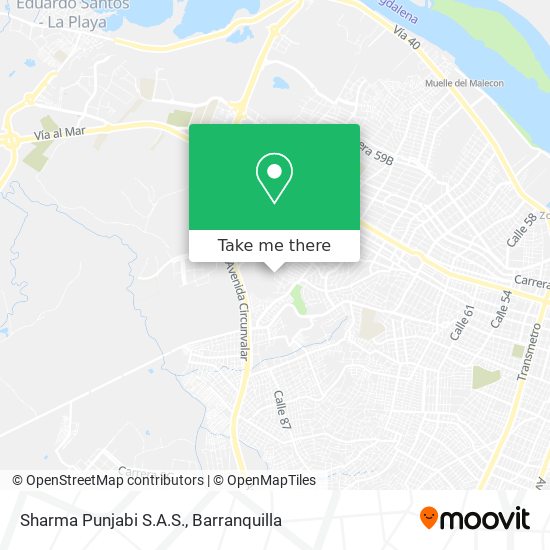 Mapa de Sharma Punjabi S.A.S.