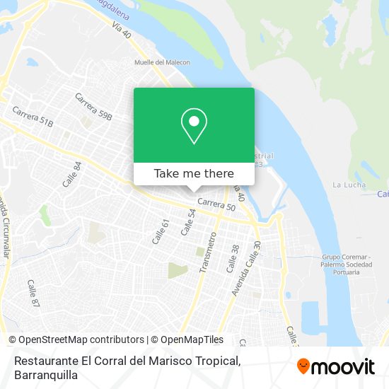 Restaurante El Corral del Marisco Tropical map