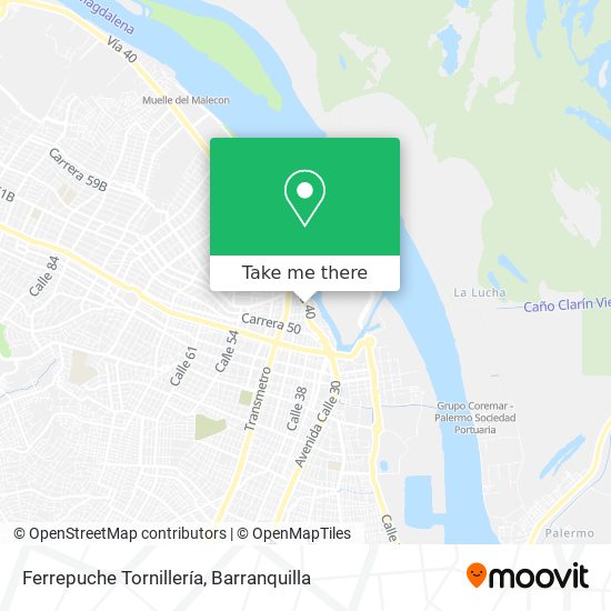 Ferrepuche Tornillería map