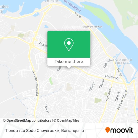 Tienda /La Sede Cheveroski/ map