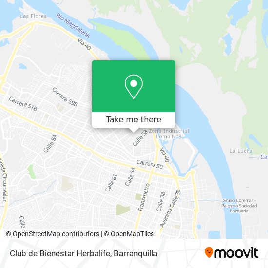 Club de Bienestar Herbalife map