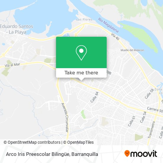 Arco Iris Preescolar Bilingüe map